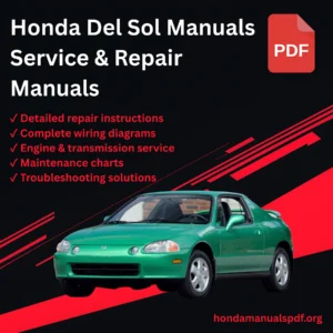 1993-1997 Honda Del Sol Manuals Repair Manuals PDF