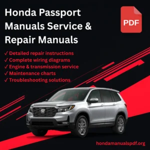 1994-2026 Honda Passport Manuals Service & Repair PDF